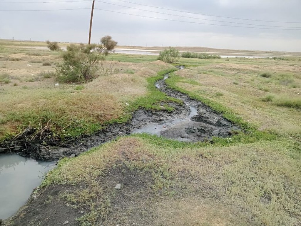 Несколько часов компания «Актогай Энерго» вынужденно сливала сточные воды в степь
