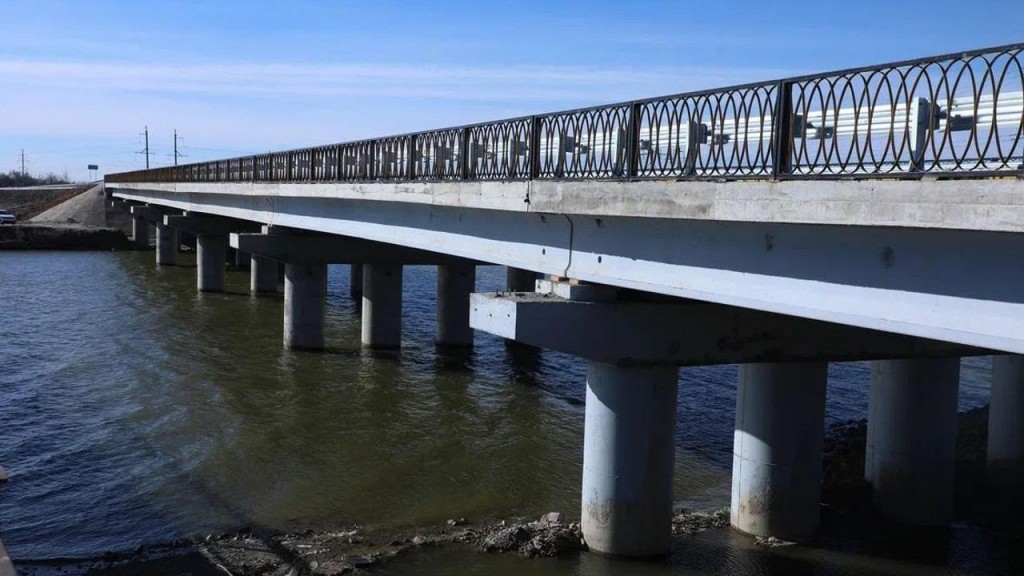 В Карагандинской области открыли новый мост через Нуру