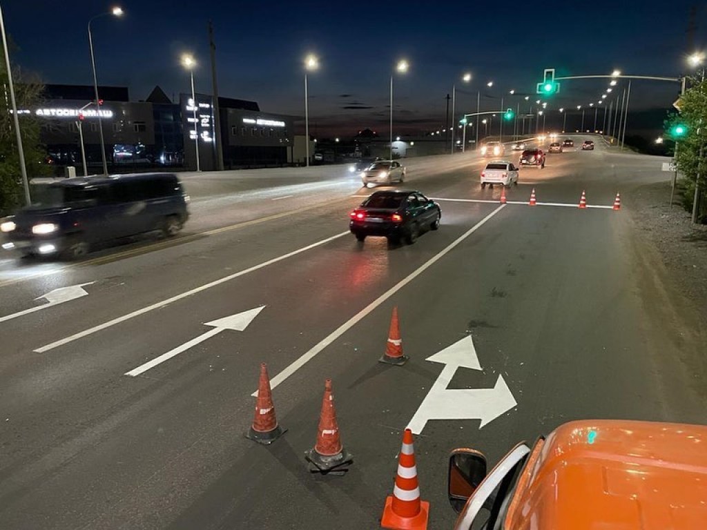 Аким Караганды ответил на критику о дорожной разметке в городе