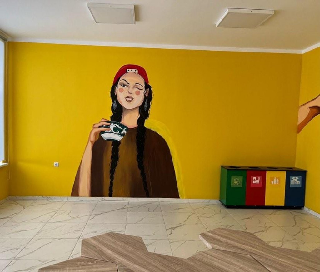 Темиртауский Дом молодёжи без спроса скопировал себе картину алматинской художницы