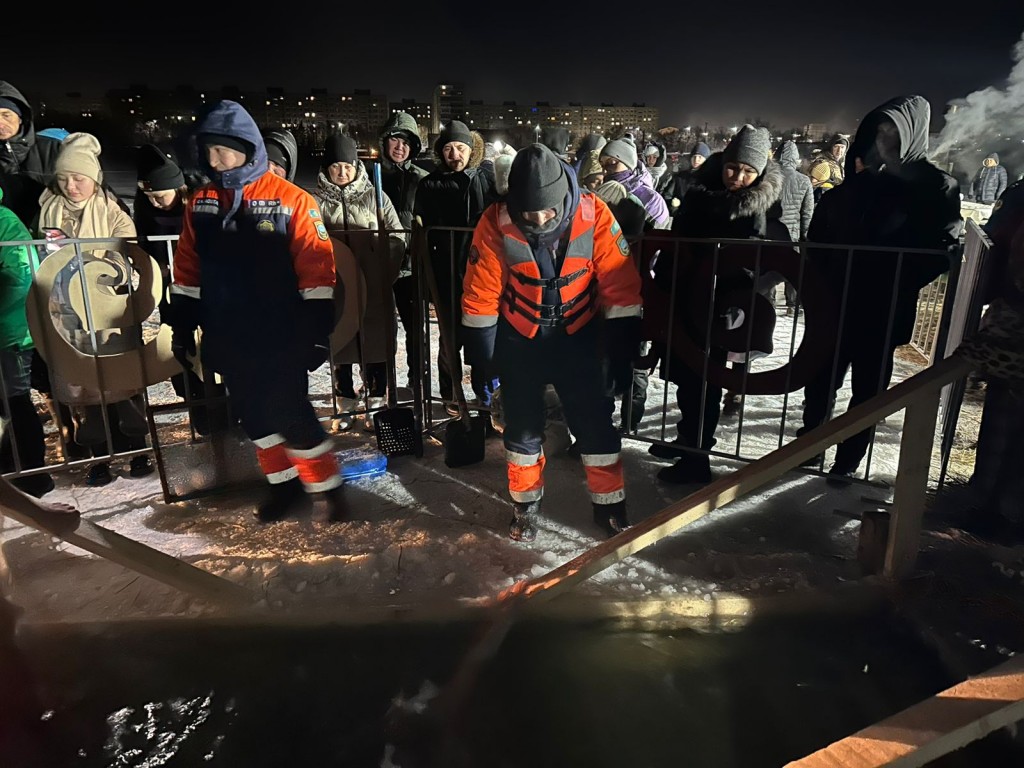 Как в Карагандинской области проходят крещенские купания