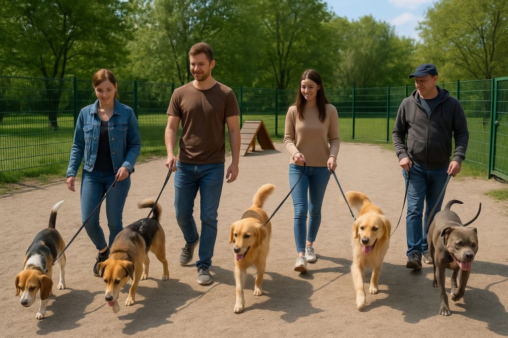 В Караганде появится новая площадка для выгула собак