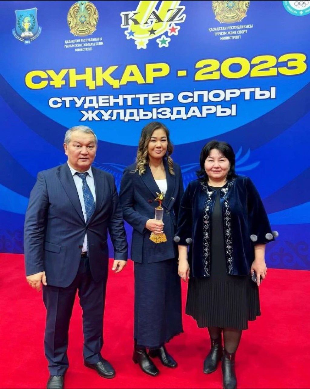 “Лучший студент-спортсмен” Казахстана обучается в KAZPOTREBSOYUZ UNIVERSITY!
