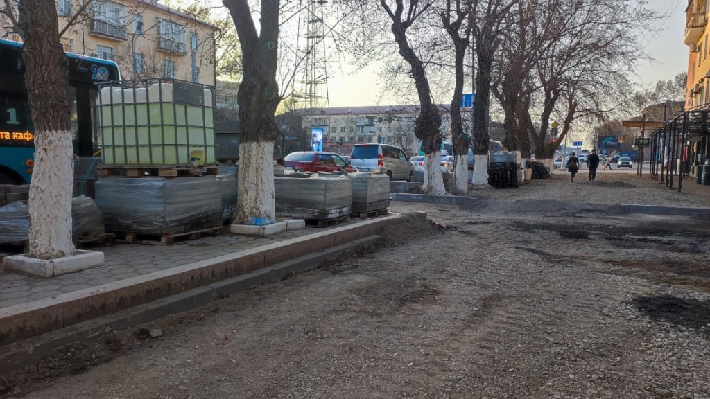 «Лицо» Караганды приведут в порядок: в центре города продолжилась реконструкция