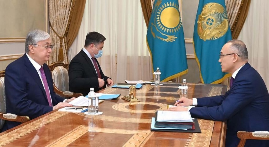 Глава Нацбанка отчитался Президенту о состоянии активов ЕНПФ и Нацфонда