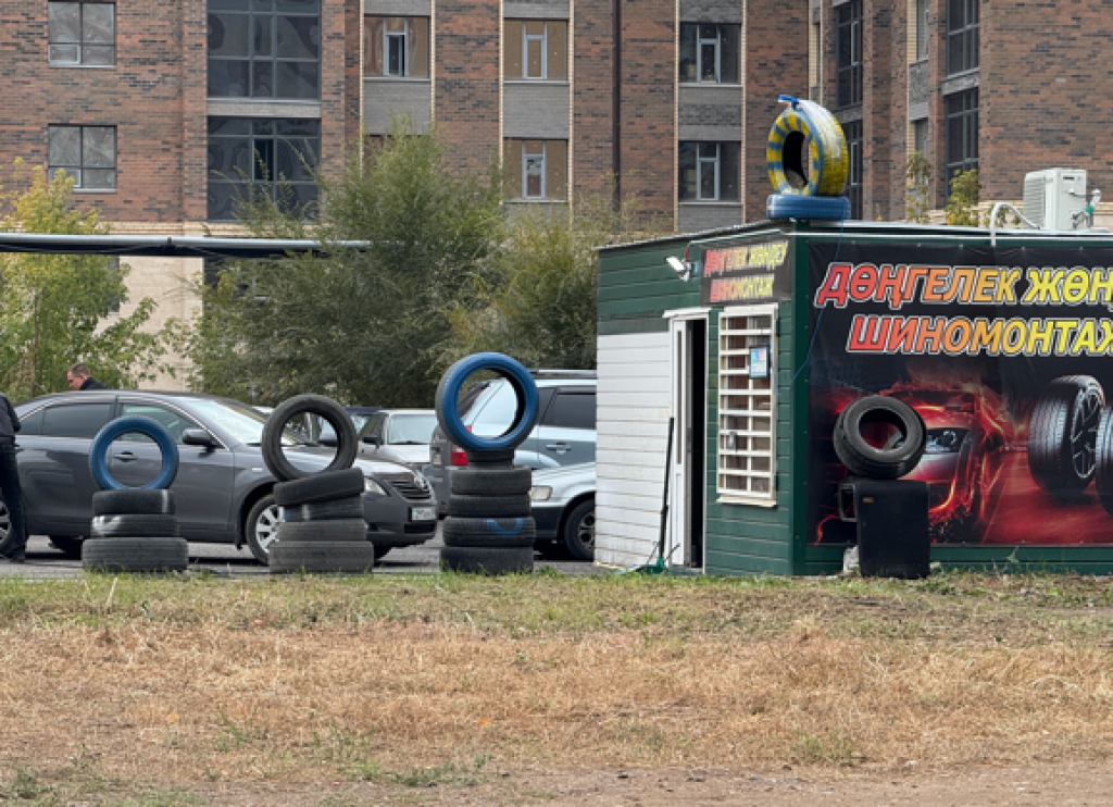 Автомобилистам карагандинского региона пора менять летнюю резину на зимнюю