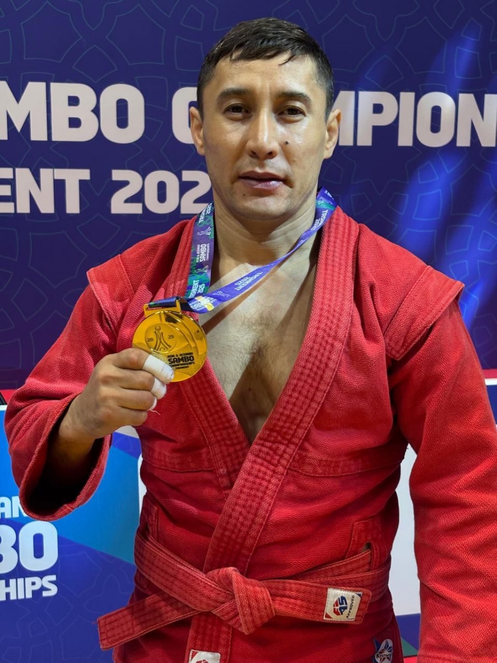 Военнослужащий Национальной гвардии Казахстана завоевал золото на Чемпионате Азии по самбо