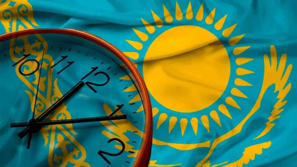 Отменить единый часовой пояс в РК могут в начале августа