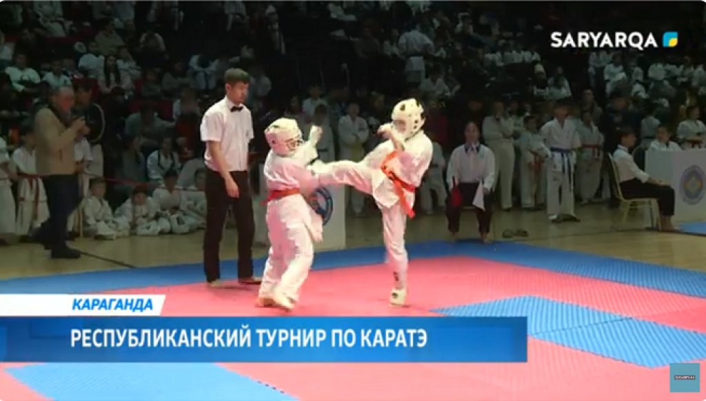 Республиканский турнир по каратэ прошел в Караганде