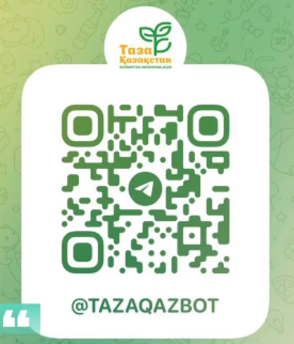 Чисто там, где не молчат: в Караганде действует экочат-бот «Таза Қазақстан»