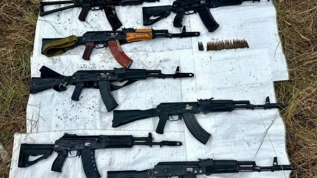 Целый арсенал оружия выявили и изъяли в регионах сотрудники КНБ РК