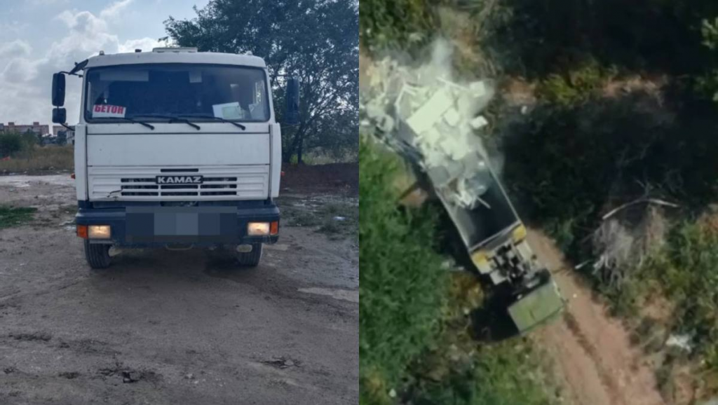 Полиция задержала нарушителей за незаконный слив бетона и мусора в Караганде