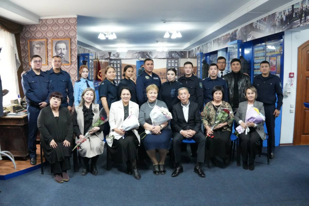 В музее департамента полиции Карагандинской области отметили День учителя