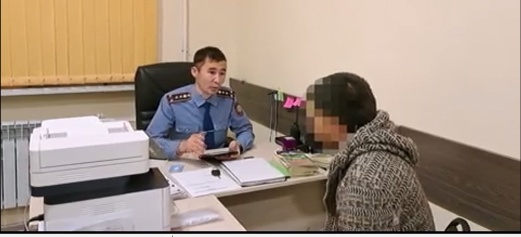 Полицейские наказали карагандинца за трюки за рулем