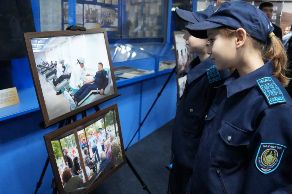 Қарағанды облысында жас тәртіп сақшыларына арналған фотокөрме өтті