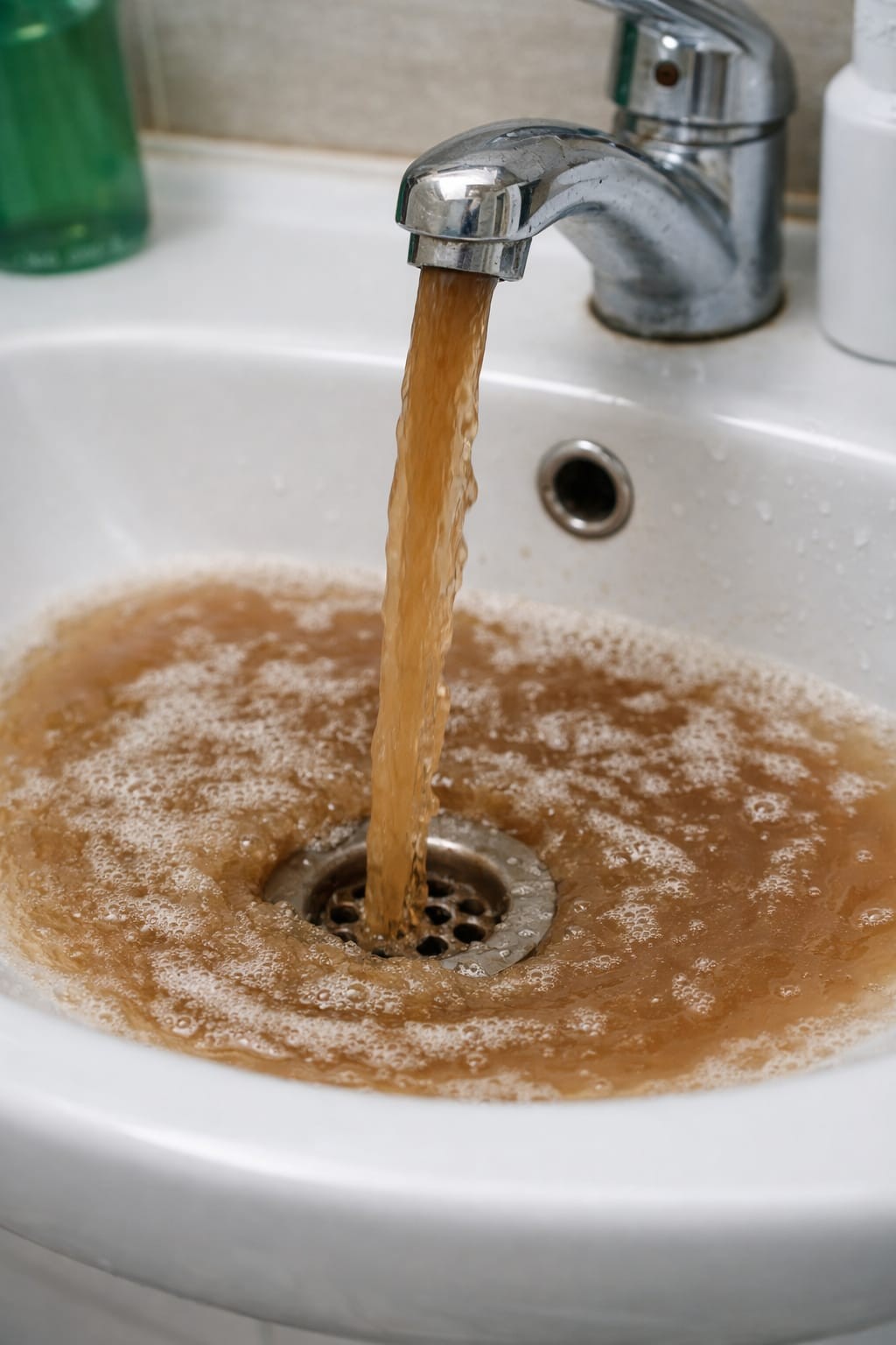 Карагандинцы пожаловались на грязную воду в жилом доме