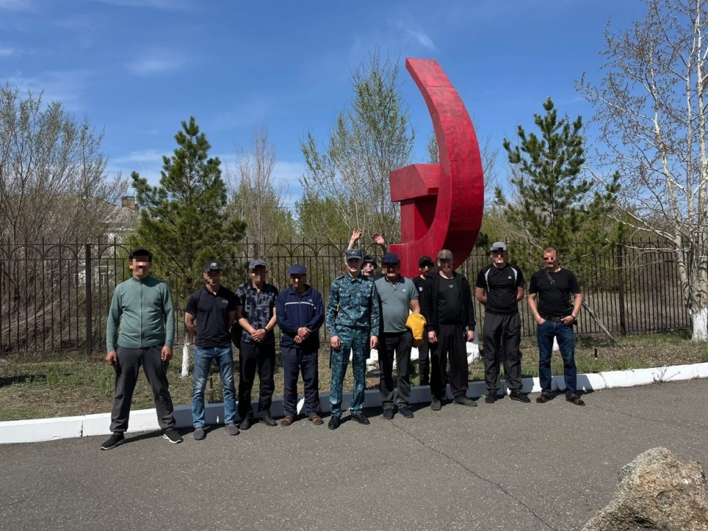 Музей Карлага посетили осужденные Карагандинской области