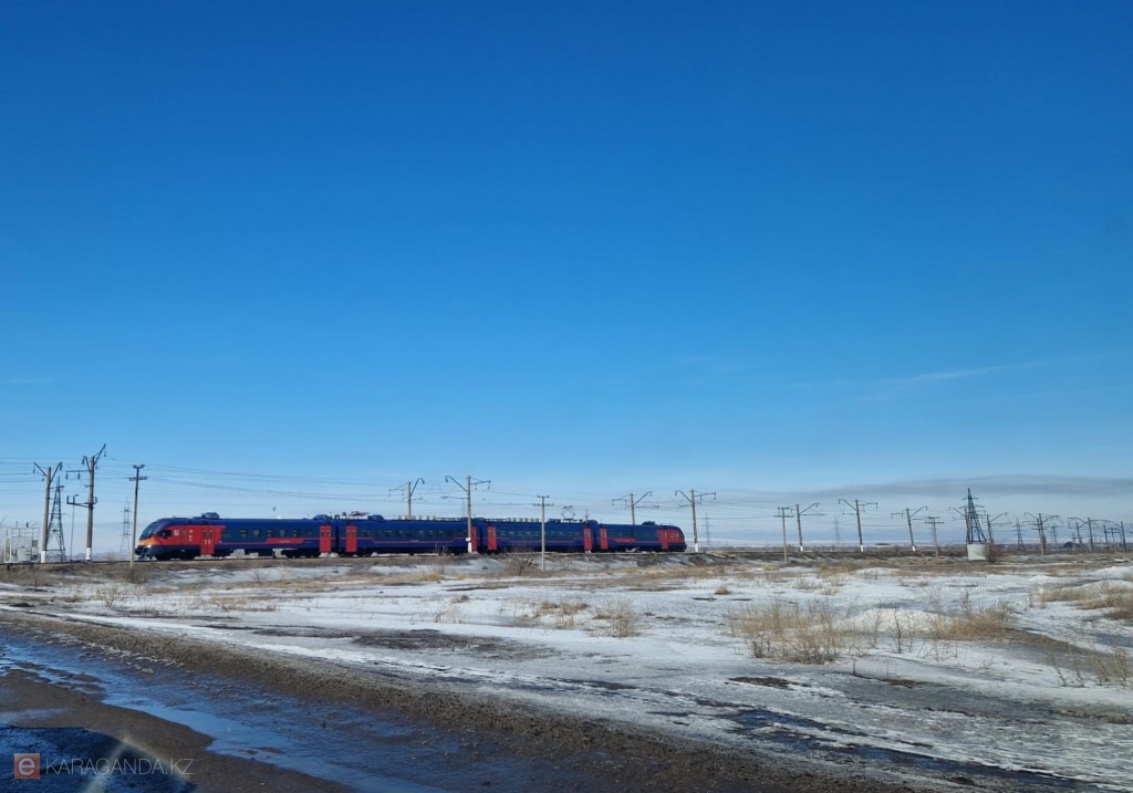 Қарағандыдан Маңғыстау облысына тікелей пойыз іске қосылды