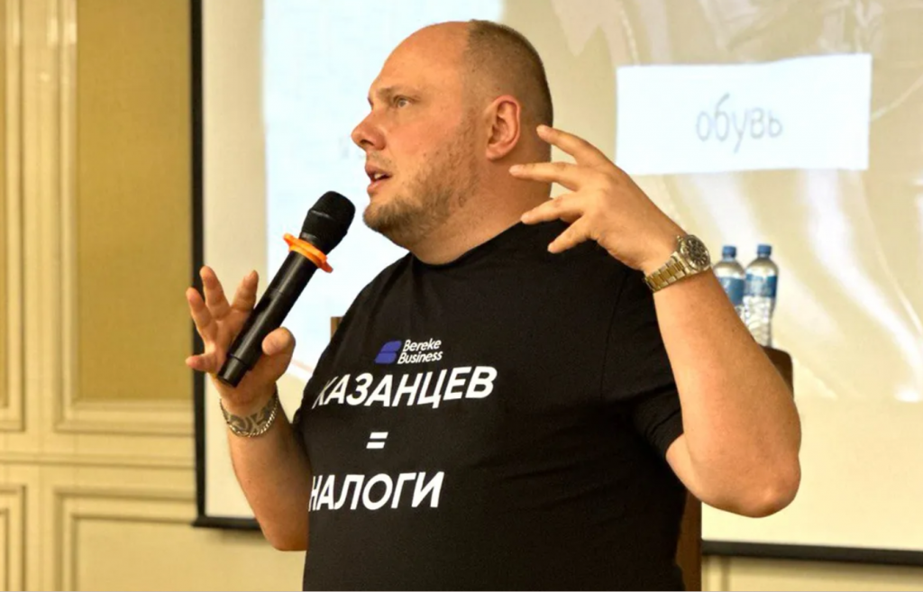 О налогах просто: в Караганде в рамках турне побывал Дмитрий Казанцев