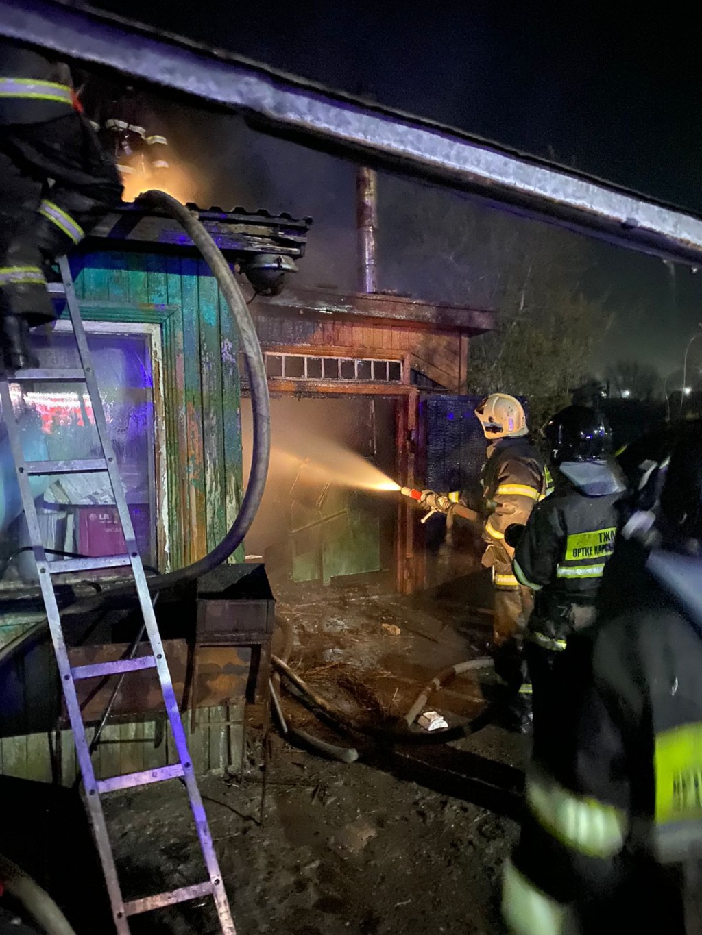 Три крупных пожара в Карагандинской области случились за выходные