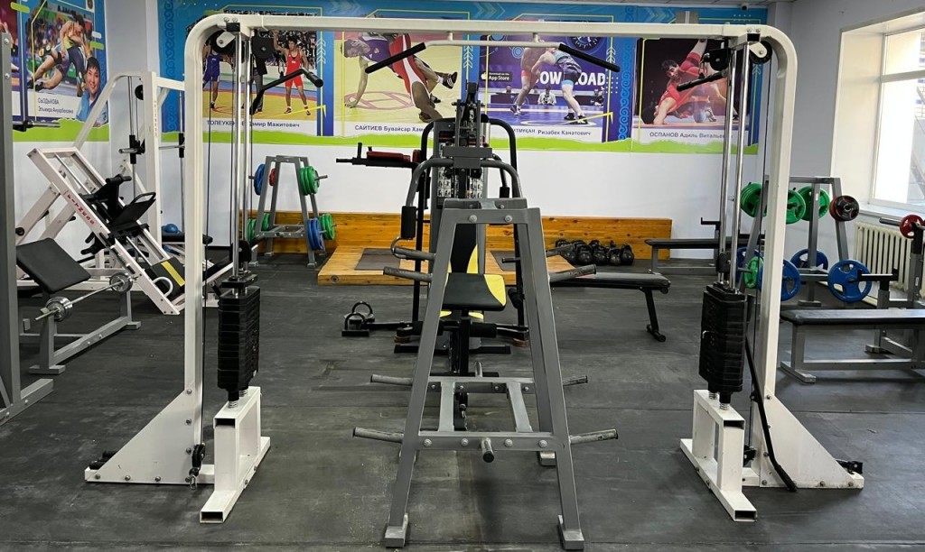 Новый тренировочный центр для борцов появился в Караганде