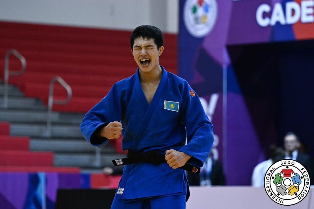 Карагандинский дзюдоист завоевал золото на чемпионате мира