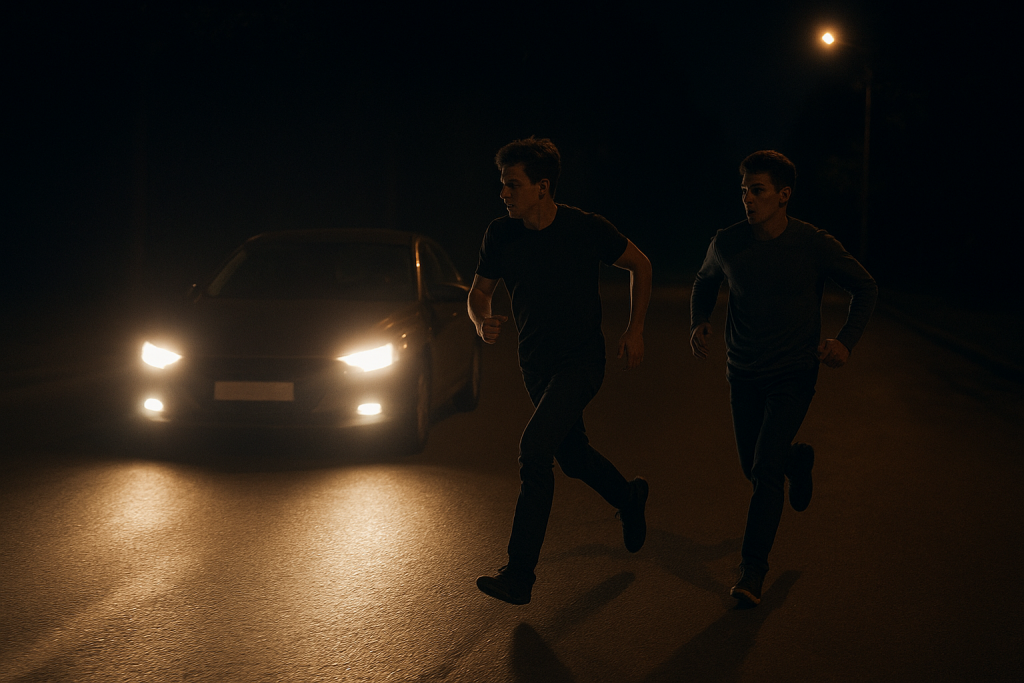 В Караганде водитель сбила двух подростков, перебегавших дорогу в неположенном месте