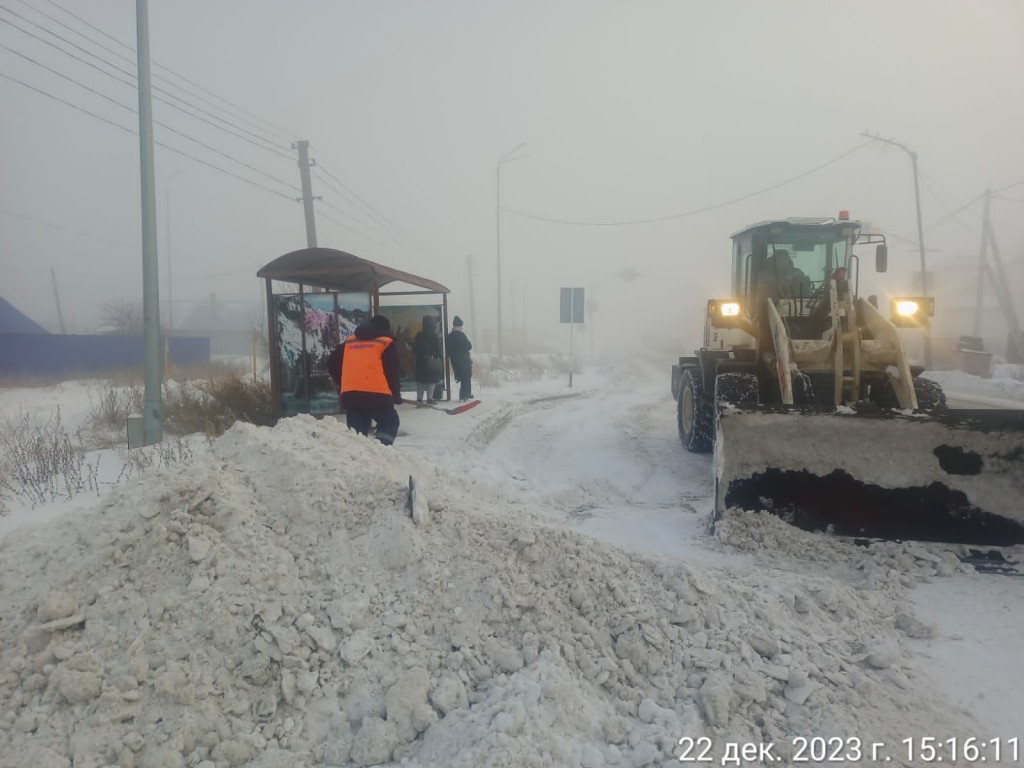 С улиц Темиртау за три дня вывезено более 13 тысяч кубометров снега - акимат