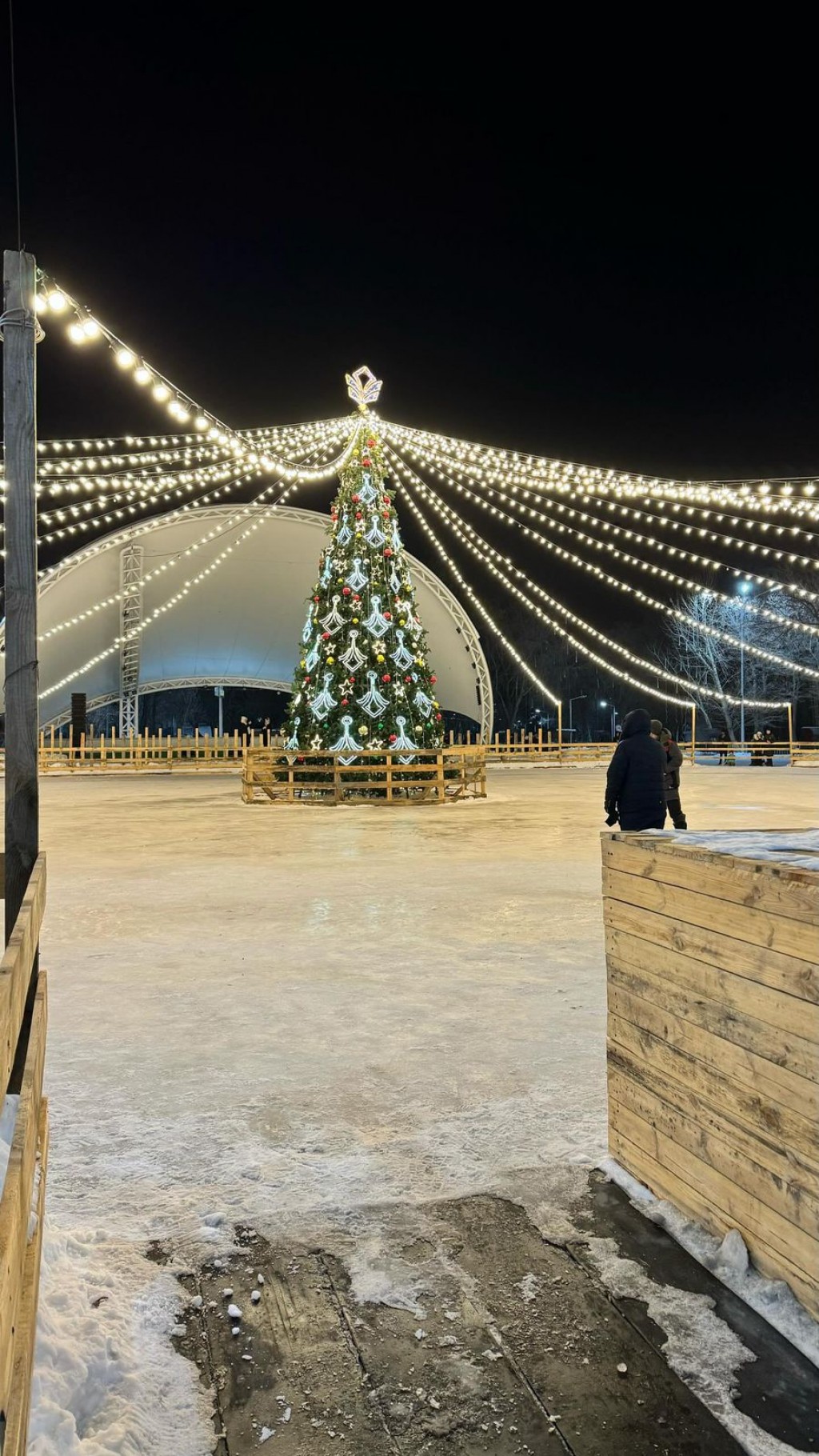 Линейный каток в Центральном парке Караганды закроют на обновление