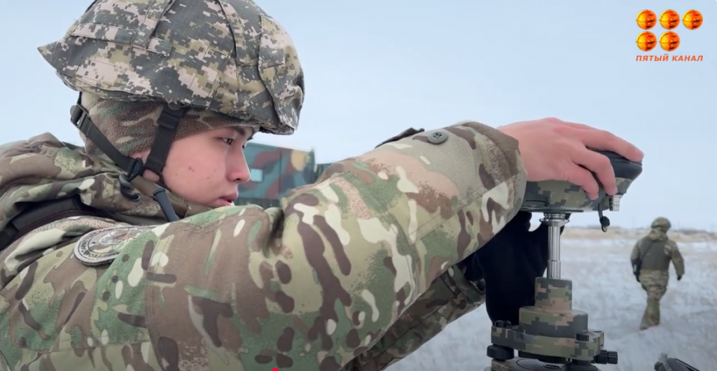 Учения по топографии прошли в Карагандинской области