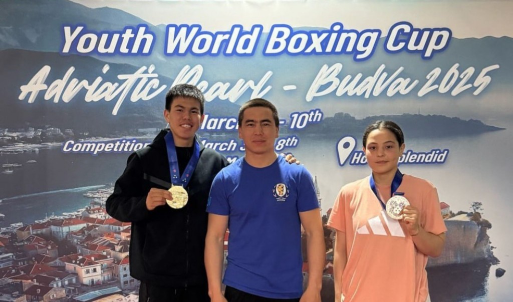 Карагандинские боксеры завоевали золото и серебро на турнире в Черногории