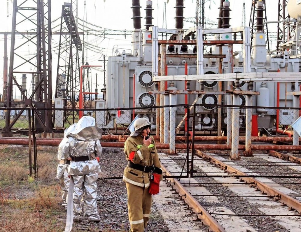 Возгорание генератора турбины. На ТЭЦ-3 прошли противопожарные учения