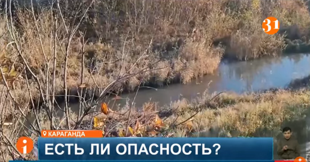 Сброс канализационных стоков в реку Сокур обнаружили карагандинские общественники