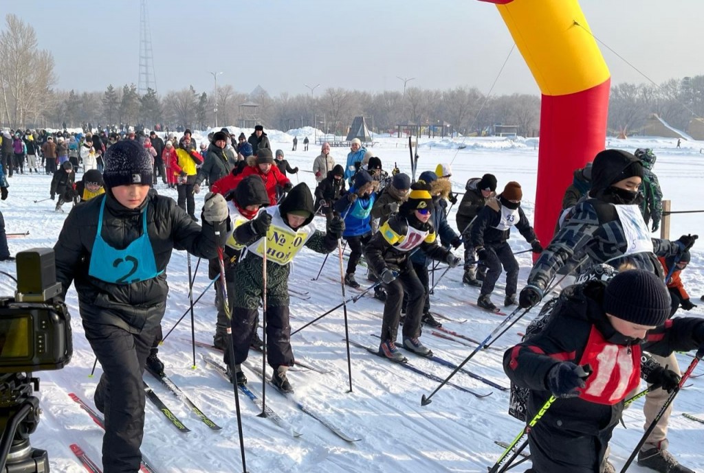 Карагандинцев приглашают на лыжный забег в Центральном парке