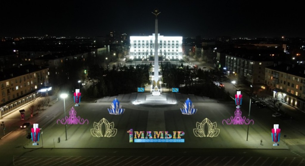 Караганду будут украшать к майским праздникам