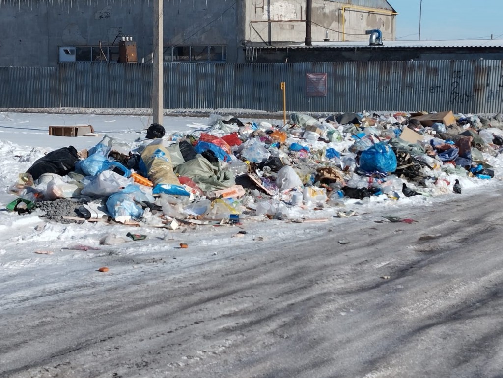 Аким района пригрозил карагандинцам штрафами за горы мусора на улицах