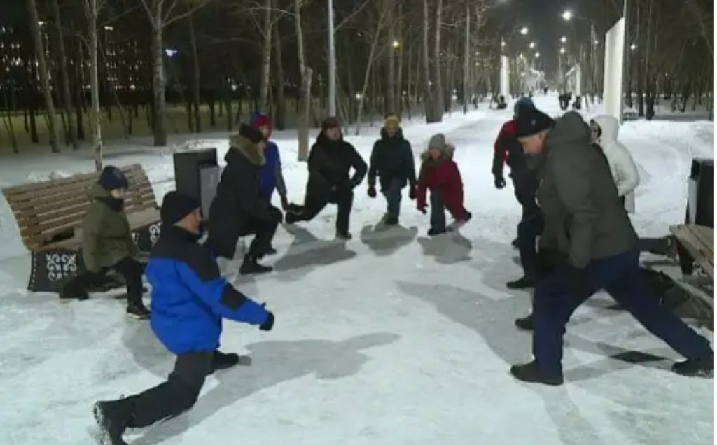 Необычная новогодняя традиция карагандинцев