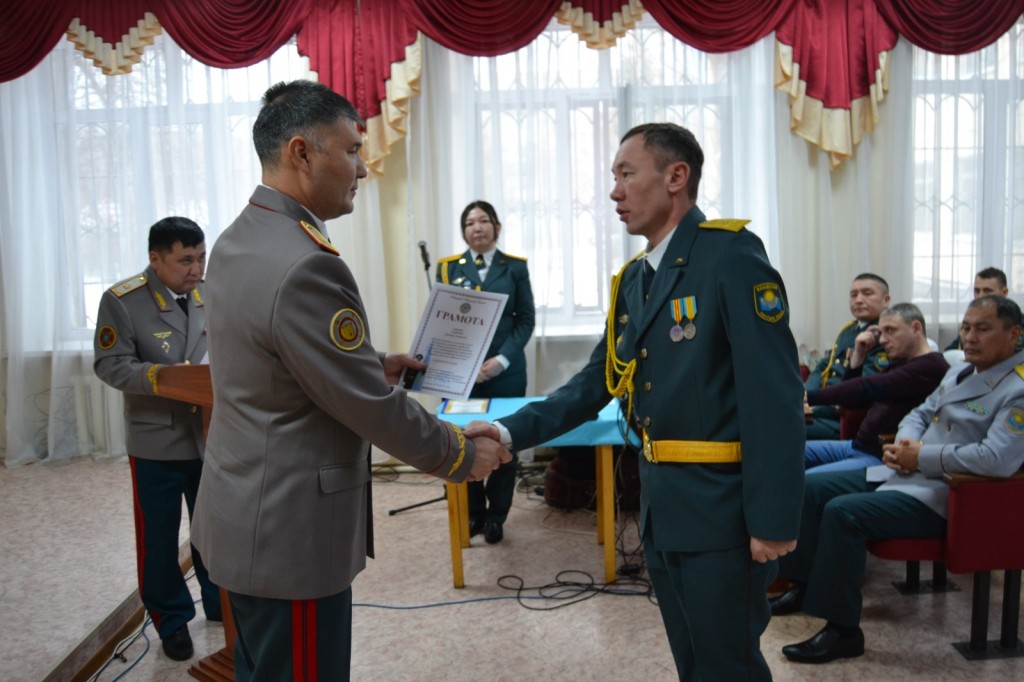 В Караганде отметили День Национальной гвардии