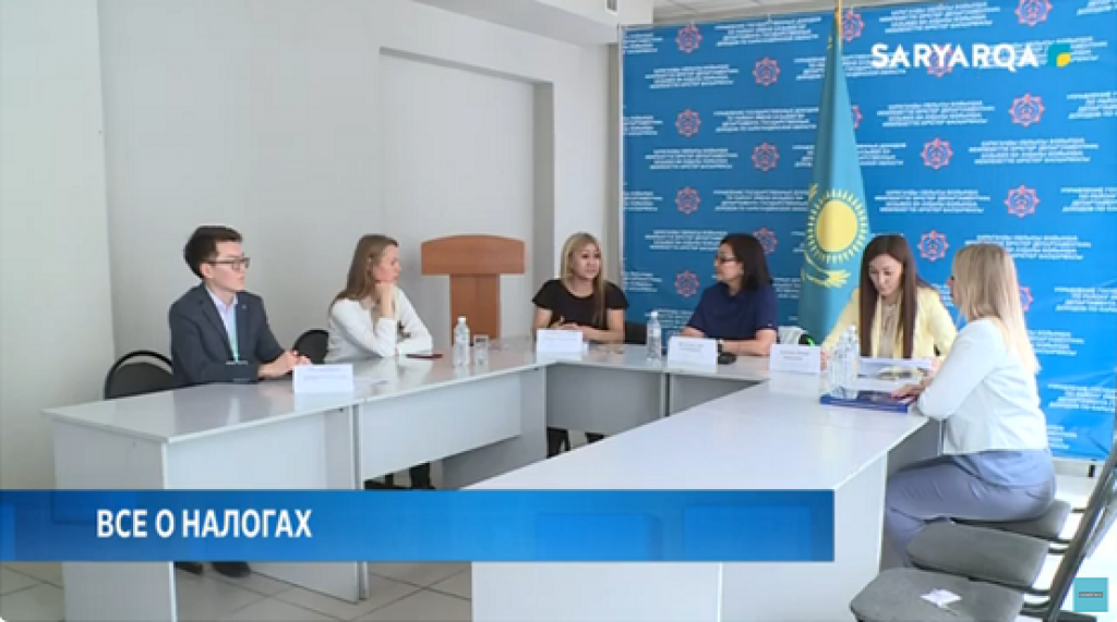 Все о налогах: в Караганде специалисты налоговой сферы продолжают разъяснительные работы