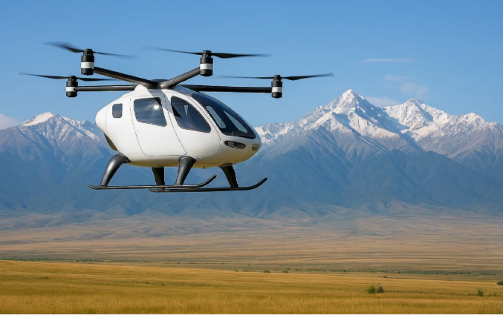 На каком этапе находится проект первого аэротакси в Казахстане