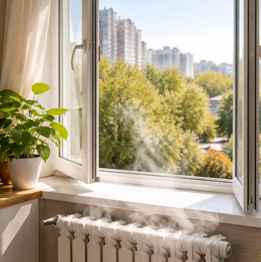 В Караганде жарко в квартирах, но отключать отопление не спешат