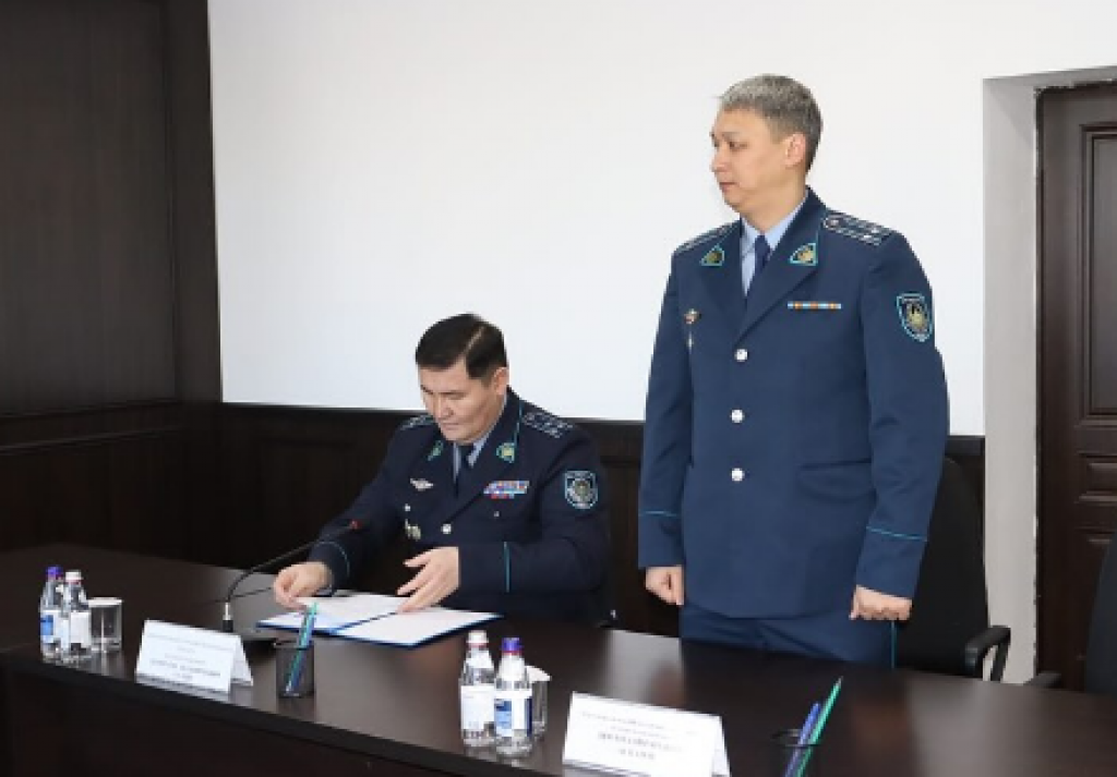 Подполковник полиции Дюсен Аскаров назначен первым заместителем начальника УП Караганды