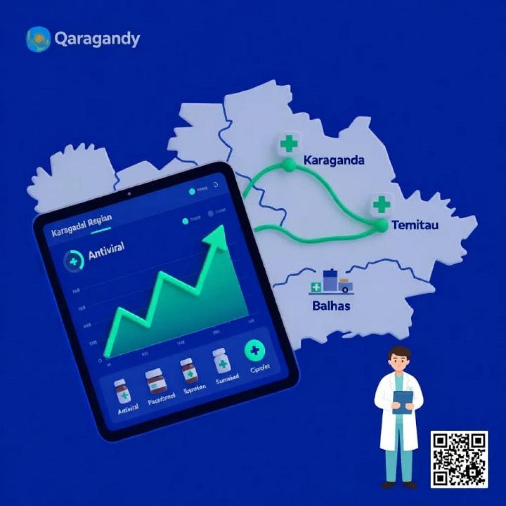 Ситуация с лекарственным обеспечением в Карагандинской области остаётся стабильной