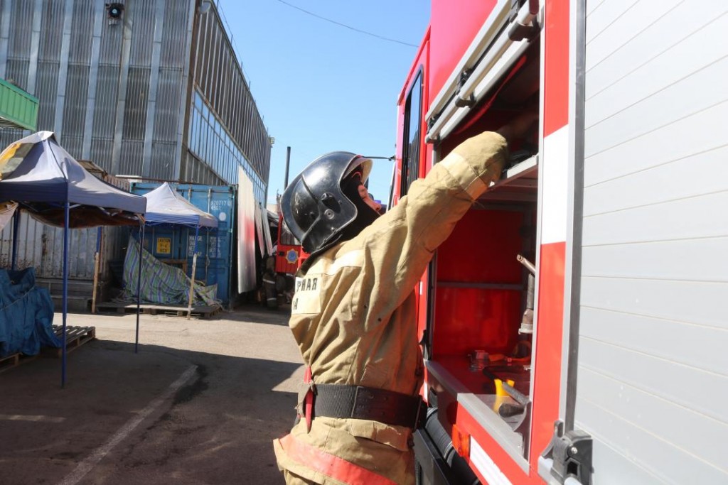 Өрт-тактикалық оқу-жаттығулар Қарағанды студенттік жатақханасында өткізіледі