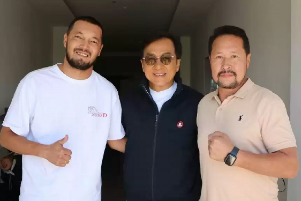 Казахстанские каскадеры побывали на съемках нового фильма Джеки Чана