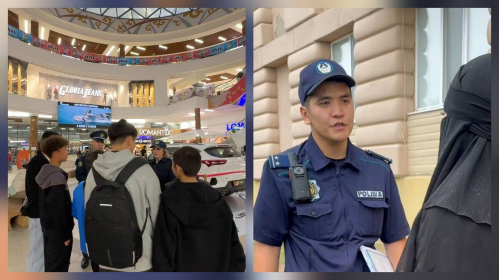 Полиция продолжает разъяснять запрет на закрытие лица в общественных местах