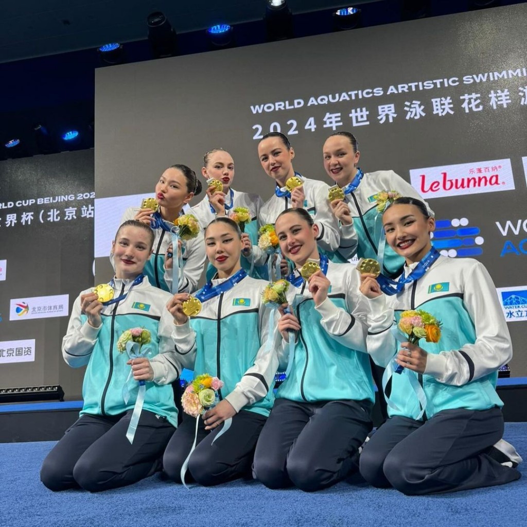 Карагандинские синхронисты взяли «золото» на этапе Кубка мира в Пекине