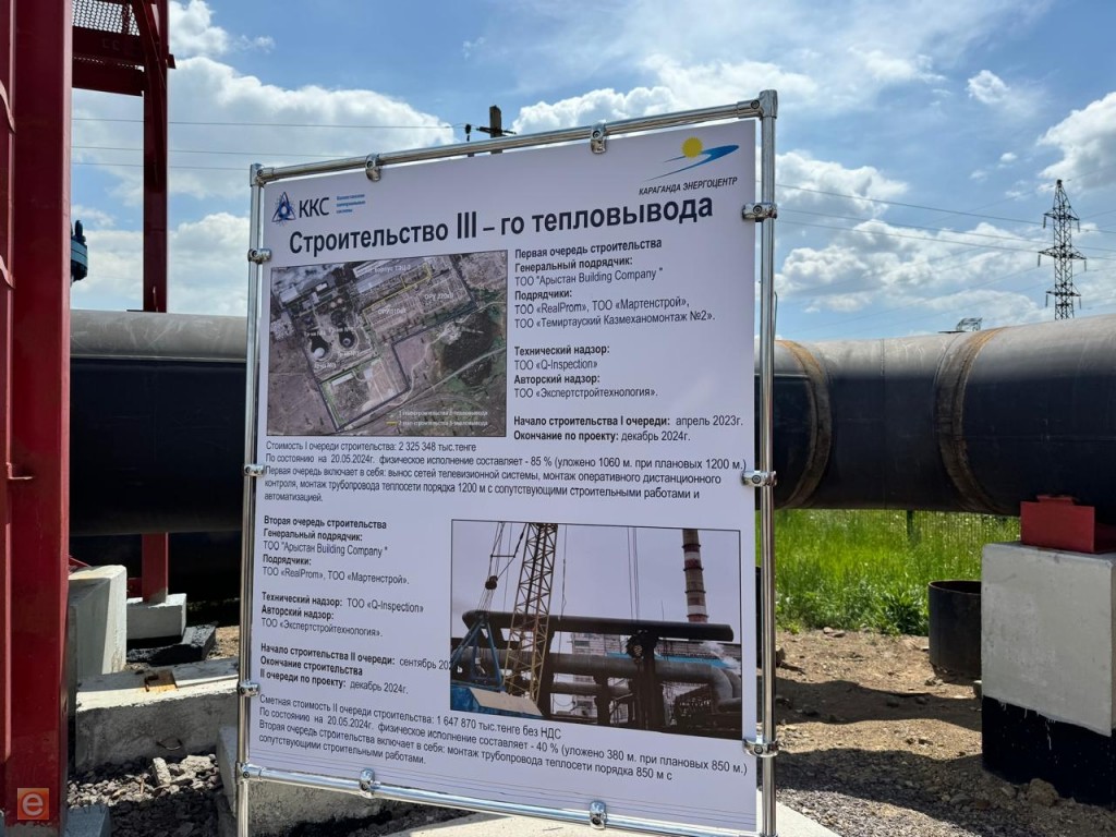На карагандинской ТЭЦ-3 проверили новое теплофикационное оборудование