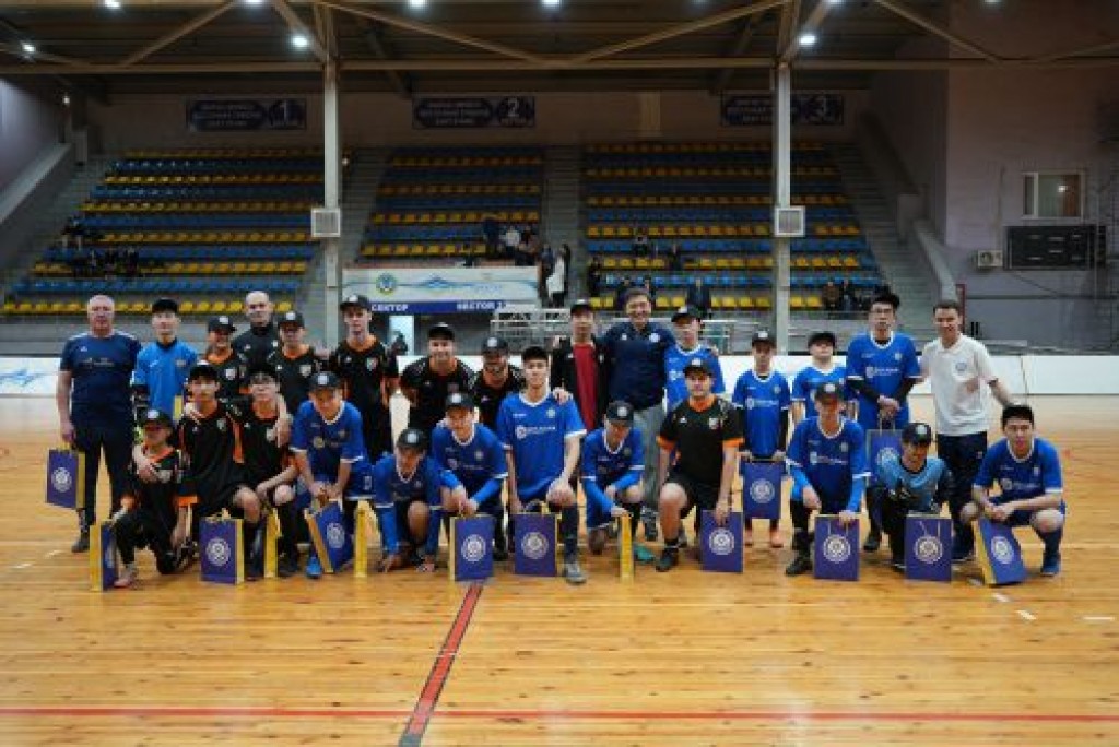 В Караганде состоялся инклюзивный товарищеский матч между командами «Astana UNI» и «НОДА»