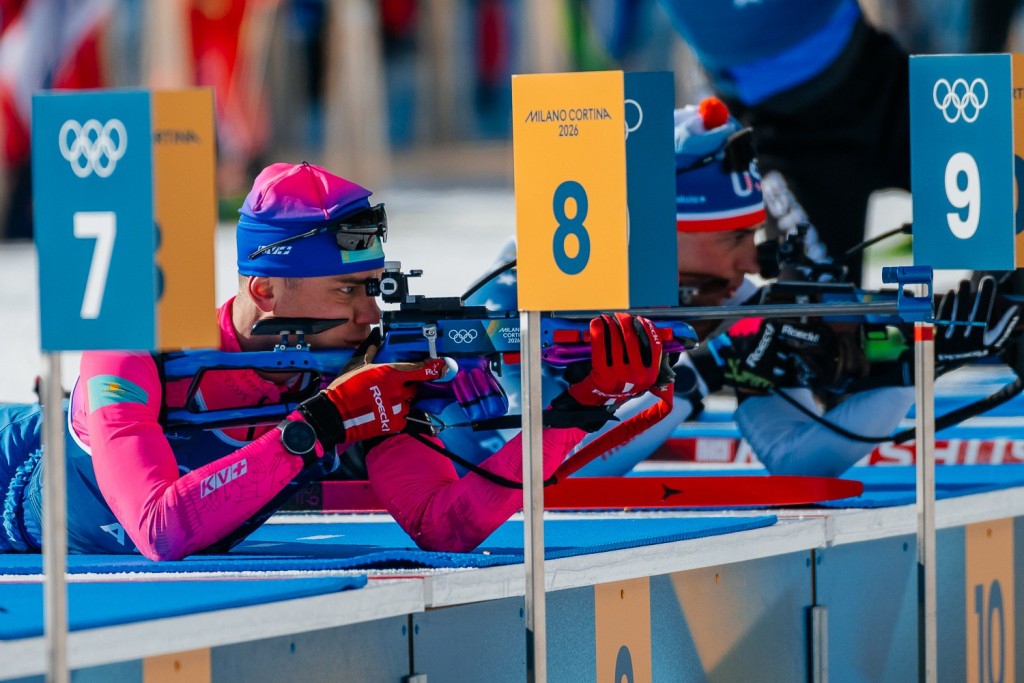 Темиртауский биатлонист Владислав Киреев продолжает бороться за медали на Олимпиаде